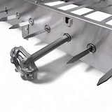 thumbnail of Mangal Ararat Edelstahl 2mm Schaschlikgrill 11er Drehspieß Haube Elektromotor