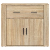 thumbnail of Helloshop26 - Buffet bahut commode armoire meuble de rangement organisateur cuisine salle de séjour salon sonoma 80 x 33 x 70 cm 02_0031716