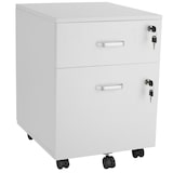 thumbnail of tectake Caisson à roulettes VAGUR 2 tiroirs  Blanc