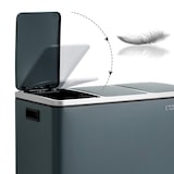 thumbnail of Helloshop26 - Poubelle de recyclage poubelle de tri 3 x 18 litres 3 compartiments mécanisme tampon pédales couvercle seaux 12_0003236