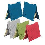 thumbnail of Falken 15033808 Pendelhefter, für DIN A4, 320g/m2 Manila-RC-Krt., Behördenheftung, mit Schlitzstanzung, mit Dehntasche am Rückdeckel - Blau