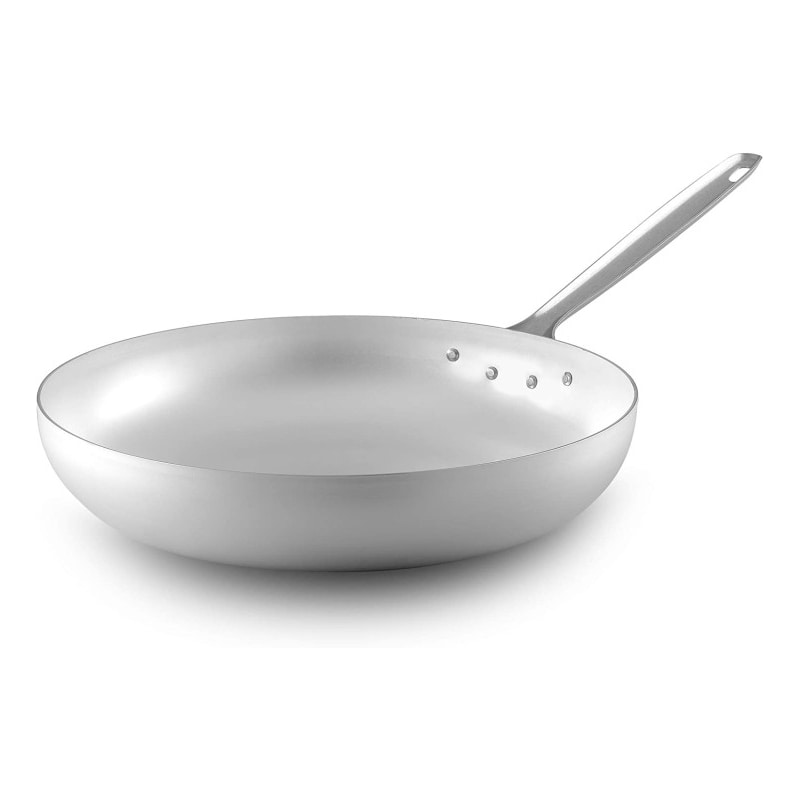 Pentole Agnelli padella alta alluminio professionale 45 cm