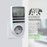 thumbnail of BEARWARE 1x Zeitschaltuhr LCD-Display / 3680W / 10 konfigurierbare Programme
