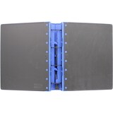 thumbnail of Präsentationsordner Ergogrip A4 50mm 4 Ringe schwarz/blau Packung mit 4 Stück