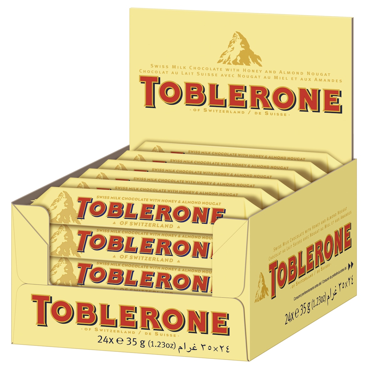 Toblerone Milchschokolade 24 x 35 g (840 g)