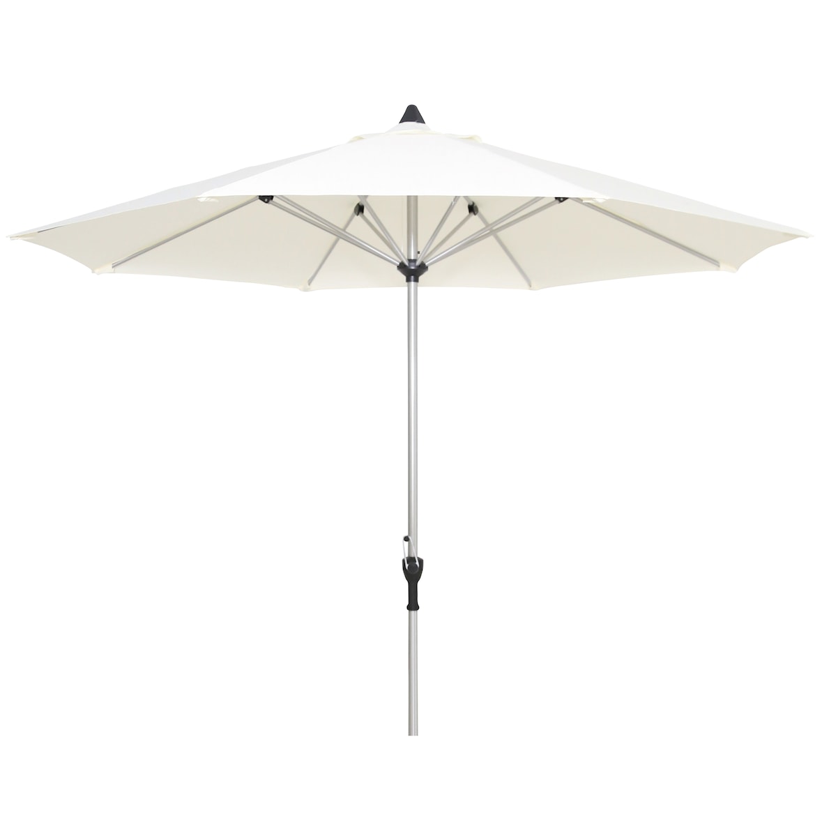 acamp acapole Marktschirm 300cm mit Knickgelenk,weiß