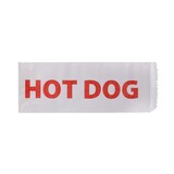 thumbnail of WISEFOOD 2000 Stück - Papier Hot-Dog-Beutel - weiß 9 x 21 cm