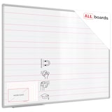 thumbnail of ALLboards Whiteboard, 120×90 cm, Magnettafel mit Aufdruck – Motiv: Schreiben lernen