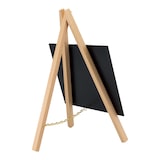 thumbnail of Securit® Mini Ardoise de table sur chevalet - Bois finition hêtre laqué - Feutre-craie inclus