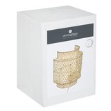 thumbnail of Atmosphera Liby - Aplique de bambú 23x15x28cm beige