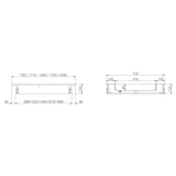 thumbnail of Chefgastro Einbau Crushed Ice Wanne 4/1 BxTxH 1440x720x122mm