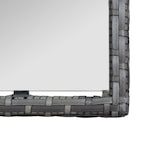 thumbnail of vidaXL 4-tlg. Garten-Lounge-Set mit Auflage Poly Rattan Anthrazit