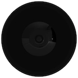 thumbnail of Wasbak, keramiek, rond, zwart 325 mm