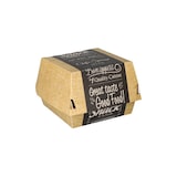 thumbnail of PAPSTAR 50 Burgerboxen, Pappe "pure" 7 cm x 9 cm x 9 cm "Good Food" klein