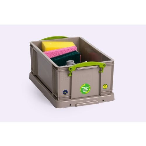 Really Useful Box Kunststoff Aufbewahrungsbox 9 L Grau 25,5 x 39,5 x 15,5 cm