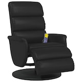 thumbnail of vidaXL Massagesessel mit Fußteil Schwarz Kunstleder