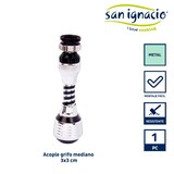 thumbnail of San Ignacio  KINVARA- Mittlerer Wasserhahnanschluss für Spülbecken, 3 x 3 cm