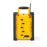 thumbnail of Radio Fm De Chantier  15 W  Bluetooth  Ipx5  Poignée De Transport Usage Non Intensif Nedis