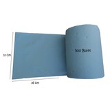 thumbnail of 2x Putztuchrollen blau 2-lagig saugstarke Reinigungstücher 1000 Blatt für Industrie Haushalt Gewerbe 330x360mm