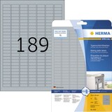 thumbnail of HERMA Etikett Typenschild 4220 25x10mm silber 4.725 St./Pack.