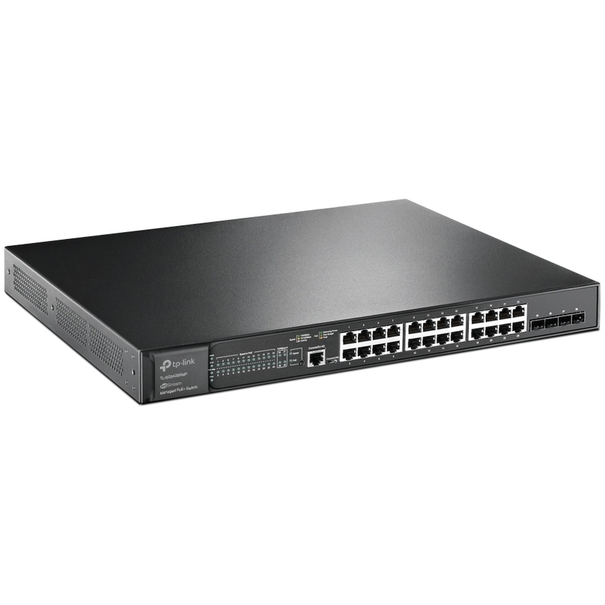 Omada TL-SG3428XMP 24-Port Gigabit Mgd. PoE+ Switch 4x SFP+
