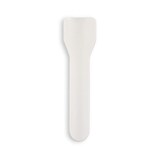 thumbnail of BIOZOYG 100 Stück Eisportionierer 16,5cm, weiß Einweglöffel Papierlöffel umweltfreundlich speziell für Eis biologisch abbaubare Eislöffel Eisspatel