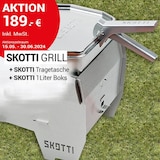 thumbnail of Skotti Grill Set mobiler Gasgrill mit 1 Liter Boks und Tragetasche