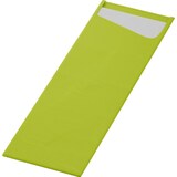 thumbnail of 240 Serviettentaschen / Bestecktaschen Duni Sacchetto® Slim Dunisoft® Kiwi