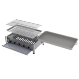 thumbnail of ChattenGlut Professional Gastrobräter 5-flammig Tischgerät 22,5kW und Rost und Pfanne