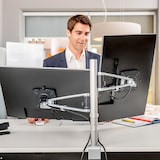 thumbnail of Novus MY twin arm 2.0 C Tischhalterung für 2 Monitore mit Tischklemme (910+6619+000)