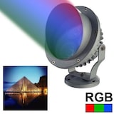 thumbnail of Projecteur Extérieur Spot LED Haute Puissance Multicolore RGB Vert Bleu Rouge 3W YONIS