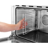 thumbnail of Forno de convecção em aço inoxidável 4 x GN 1/1, com humidificador, 3000 W, 220 V - MONO