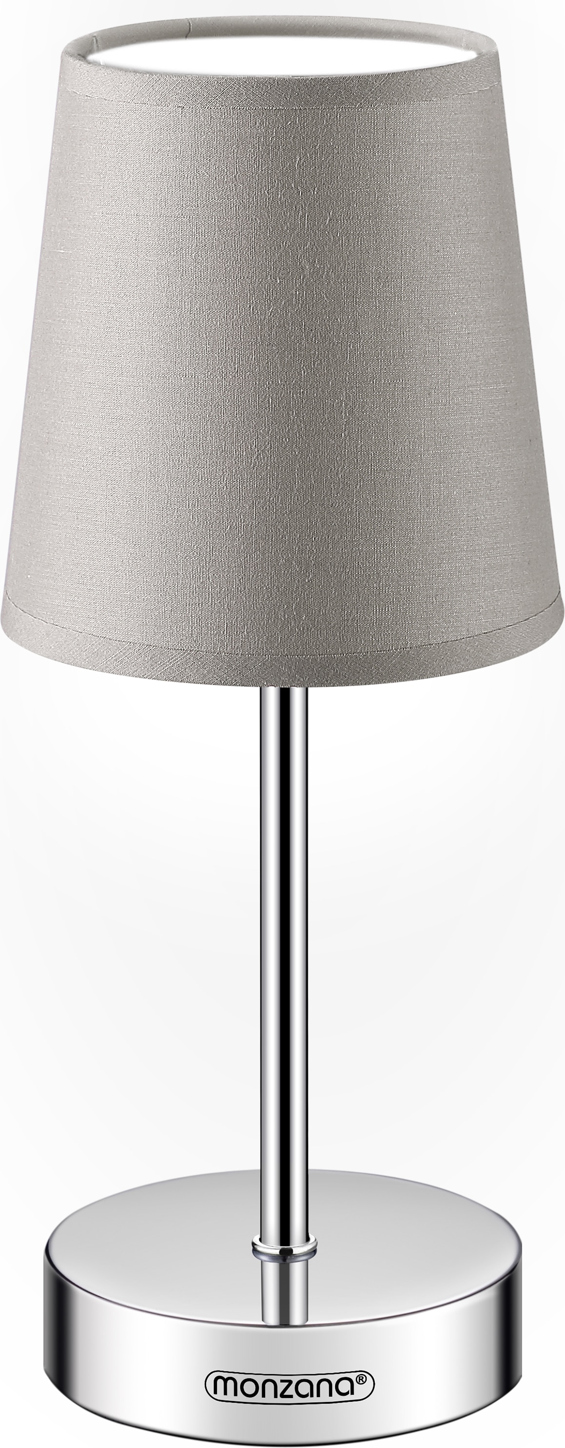 Tischlampe LED Lumiere 32x13x13 cm taupe