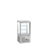 thumbnail of Vitrine panoramique réfrigérée positive grise 58 litres | Tefcold - UPD60-GREY - LED