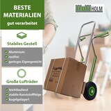 thumbnail of Sackkarre mit Treppenrutsche Traglast 200 kg Aluminium Lufträder Stapelkarre Transportkarre