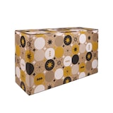 thumbnail of Pack de 5 cajas de navidad 590X192X345 mm decoradas con motivos navideños "Geométrica"