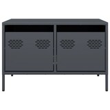 thumbnail of vidaXL TV-Schrank Anthrazit 68x50x43,5 cm Kaltgewalzter Stahl