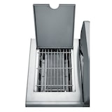 thumbnail of CHEF CUISINE Gasgrill, Edelstahl / Stahl, 145 x 56 x 117 cm, 4 Hauptbrenner, Infrarot-3D-Brenner, Ablagetisch, mit LED-Licht, fahrbar, silber