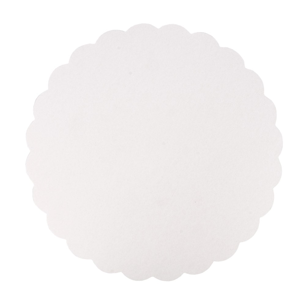 Discos Planos Pastelaria  300 G/M2 Ø 29 Cm Branco Cartão (250 Unidades)