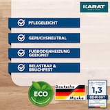 thumbnail of Bodenschutzmatte für Hartböden aus Polypropylen - Halbtransparent / 150 x 150 cm