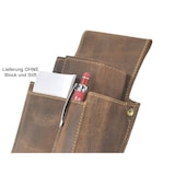 thumbnail of Greenburry Kellnerbörse Set Leder braun antik Kellnerset Holster Kellnertasche