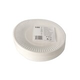 thumbnail of Starpak 800 Teller, Pappe rund Ø 18 cm weiss (90019, 8x100 Stück)