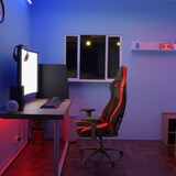 thumbnail of Gaming Stuhl / Bürostuhl GAMEBREAKER SX 04 Stoff / Kunstleder schwarz / rot  hjh OFFICE