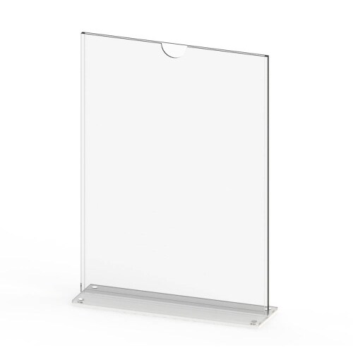 Tischaufsteller T-MAG A4 für DIN A4, Acrylglas