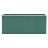 thumbnail of Helloshop26 - Abri de jardin cabane cabanon maison de stockage remise extérieur hangar outils robuste mural 118 x 382 x 178 cm acier 02_0022340