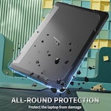 thumbnail of Sacoche Ordinateur Portable Anti-Choc Rouge Protection Complète Léger Et Durable Noir YONIS