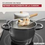 thumbnail of Set van 2 Fackelmann schuimspanen van 32 cm in Elemental roestvrij staal