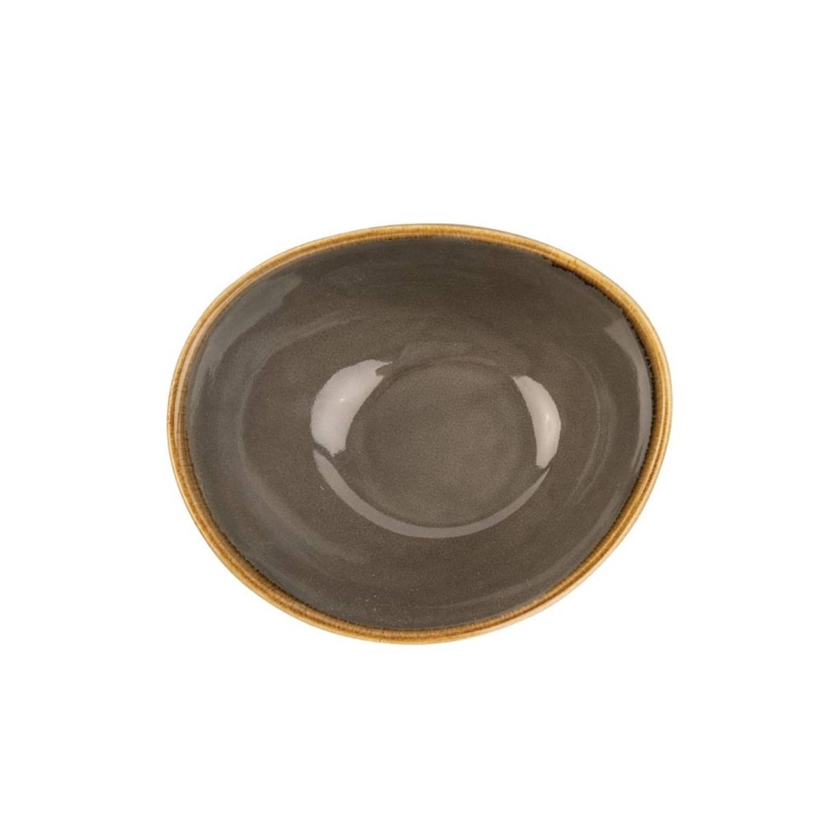 Tigela OLYMPIA KILN cinzenta 21,5 cm x 6