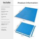 thumbnail of tectake Bodenschutzmatte 24-tlg. - 24er Set blau