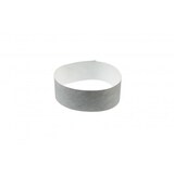 thumbnail of Bracelet en papier indéchirable 25 mm - Argent (lot de 100)